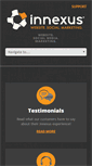 Mobile Screenshot of getinnexus.com